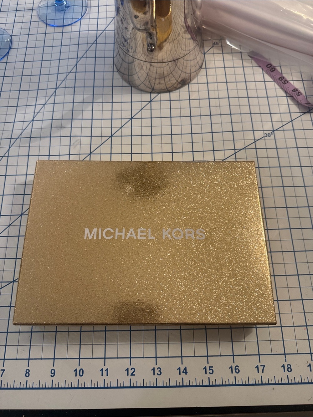 Michael Kors Studded Signature Wristlet Clutch – Brown – Brand New, 2017, VEGAN - Picture 15 of 15